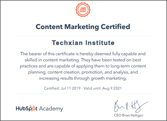 Hubspot-Certification